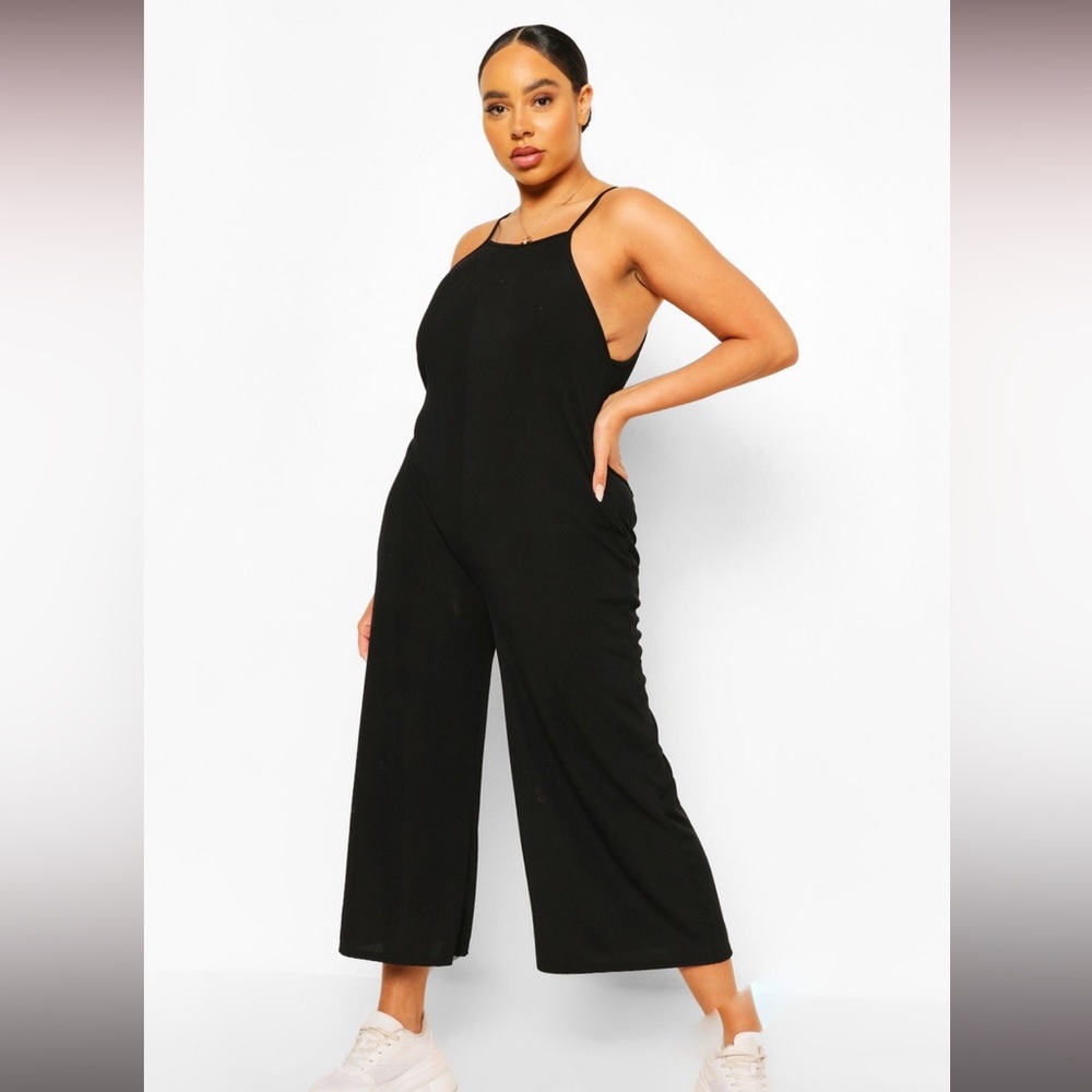 Plus size black jumpsuit size 20